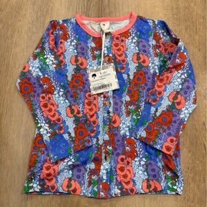 Kate Quinn Vivid Floral Long Sleeve Cardigan